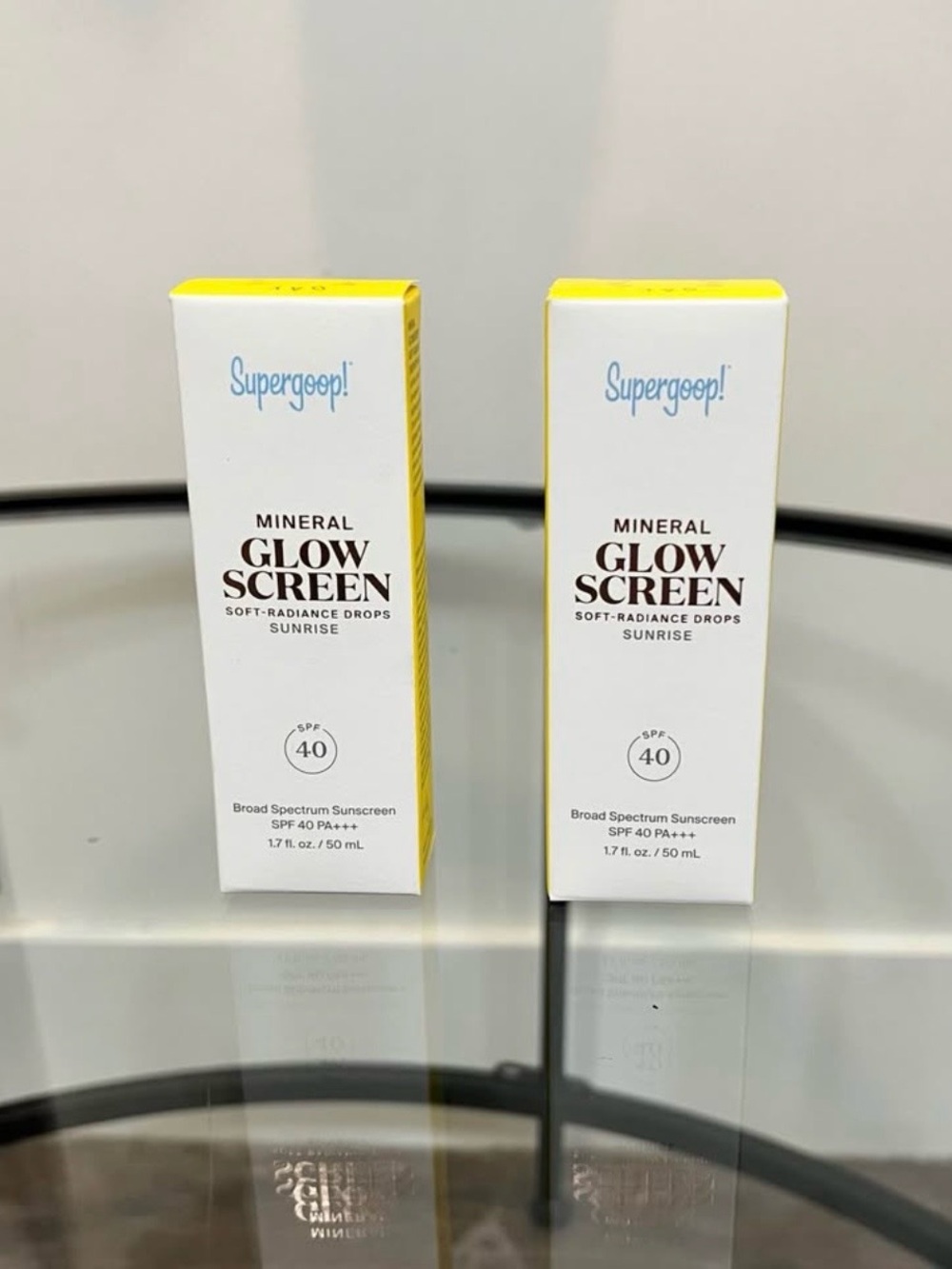 Supergoop! Glow Screen SPF 40 - Sunrise | Set of 2